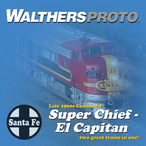 The Santa Fe Super Chief - El Capitan