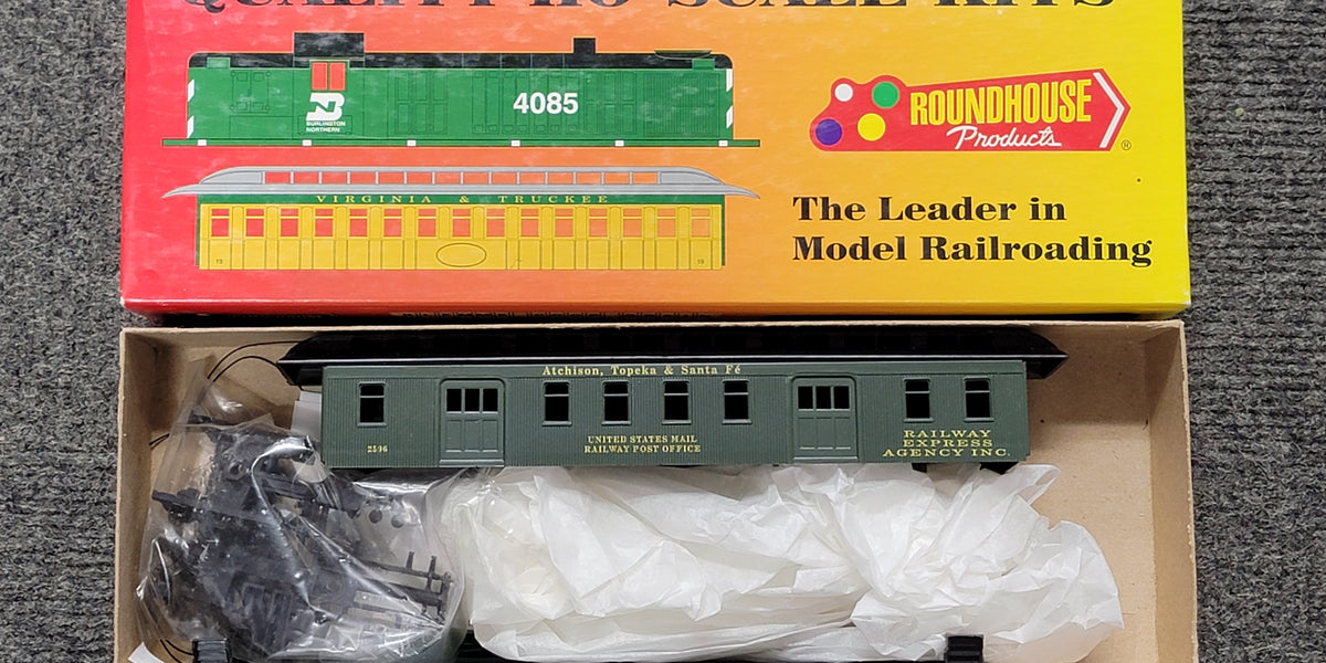 Roundhouse 5202 HO Scale 50' Overland Mail/RPO Passenger Car