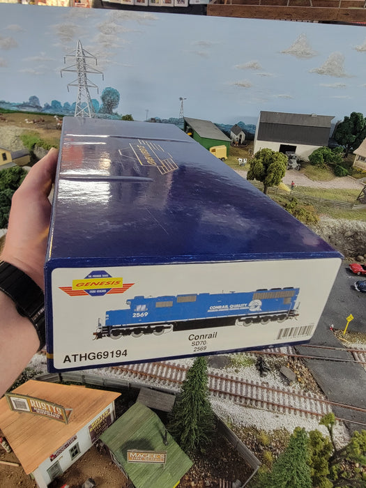 Athearn Genesis G69194 HO Scale EMD SD70 Conrail Quality CR 2569 - NOS