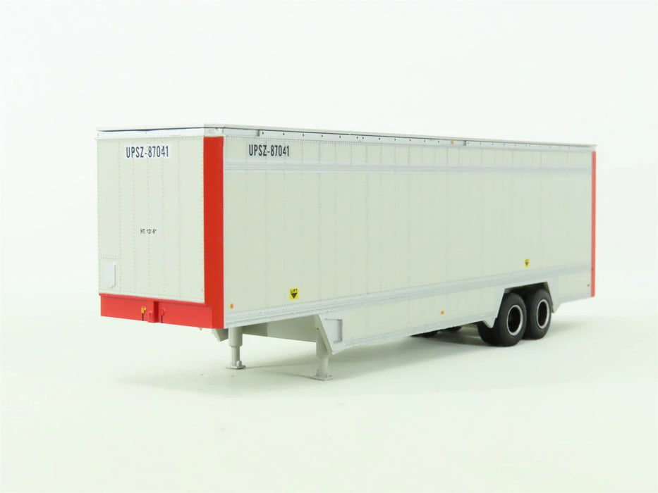 Athearn 29440 HO Scale 40' Drop Sill Parcel Trailer UPS/Red Ends #87041