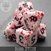 DND DICE Blood Spatter Dice Set