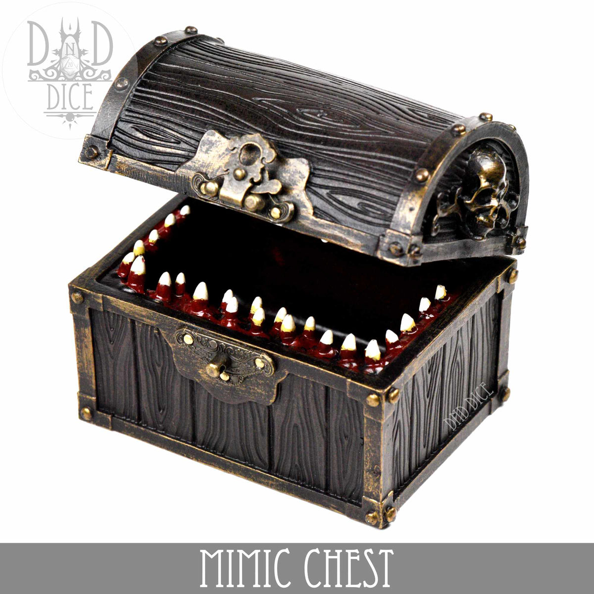 DND DICE Mimic Chest Dice Box — White Rose Hobbies