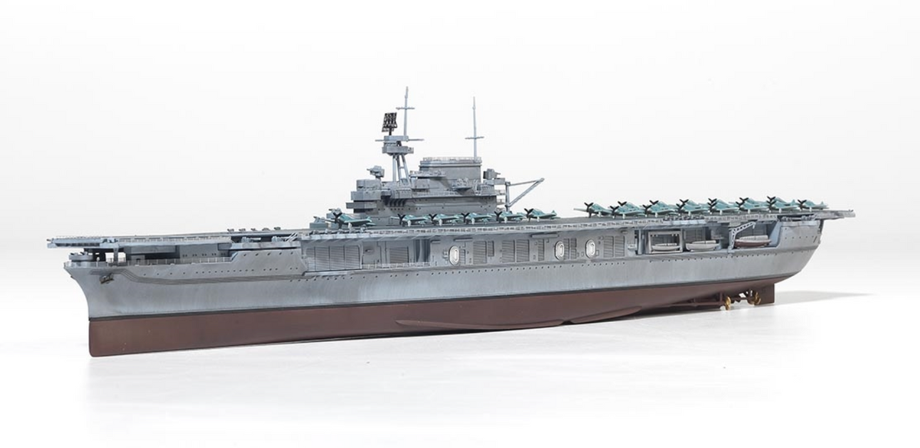 ACADEMY 14224 1/700 USS Enterprise CV-6 Modeler's Edition Kit — White ...