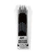 AK Interactive 9086 Medium Tip Medium Size Silicone Brushes 5 Pack