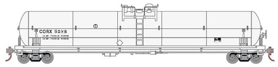 Athearn 17852 HO Scale 62' Tank Car Coors Brewing CORX 5061