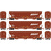 Athearn Genesis G1058 HO Scale Trinity 5161 Covered Hopper BNSF 3-Pack #2