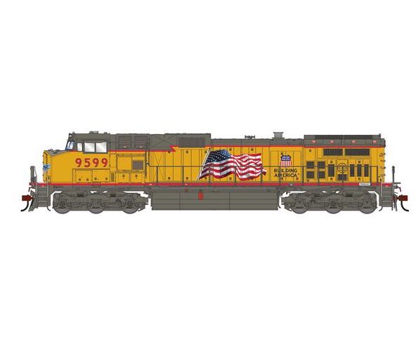 Athearn Genesis G1194 HO Scale Dash 9-44CW Union Pacific UP 9599 DC