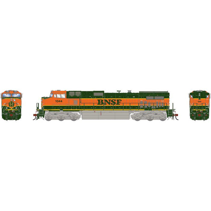 Athearn Genesis G1221 HO Scale Dash 9-44CW BNSF 'Heritage I" 1044 DCC/Sound