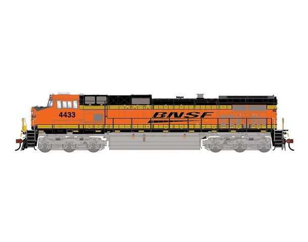 Athearn Genesis G1222 HO Scale Dash 9-44CW BNSF 'Wedge" 4433 DCC/Sound