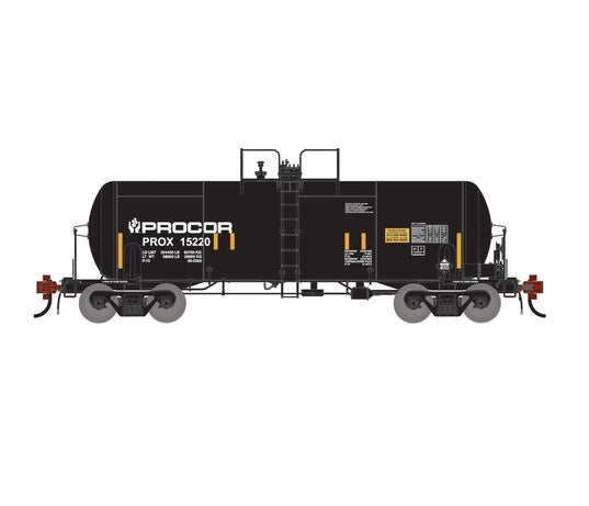 Athearn Genesis G1427 HO Scale 13K Gallon Acid Tank Car Procor PROX 15220