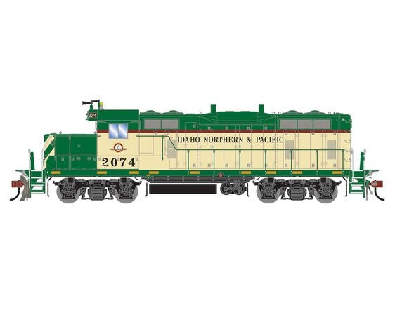 Athearn Genesis G1502 HO Scale EMD GP7u Idaho Northern & Pacific INPR 2074 DCC/Sound