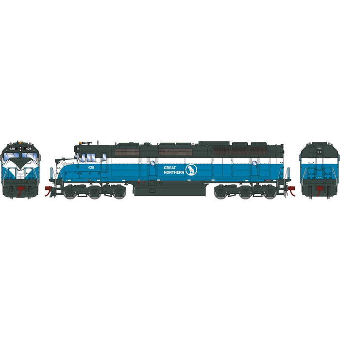 Athearn Genesis G18280 HO Scale EMD F45 Great Northern GN 428 DC