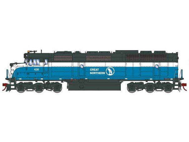 Athearn Genesis G18280 HO Scale EMD F45 Great Northern GN 428 DC