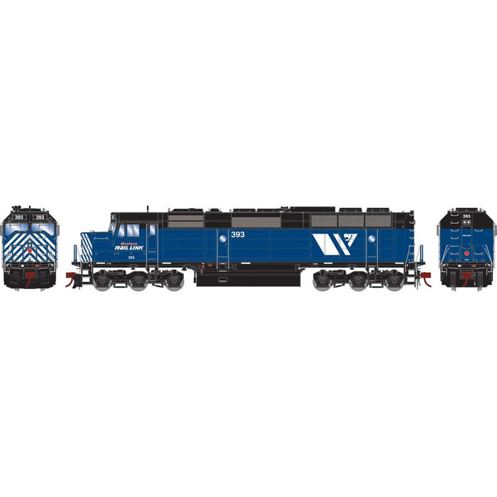 Athearn Genesis G18384 HO Scale EMD F45 Montana Rail Link MRL 393 DCC & Sound