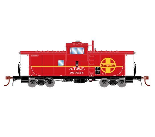 Athearn Genesis G78574 HO Scale ICC Caboose Santa Fe ATSF 999538 with Lights