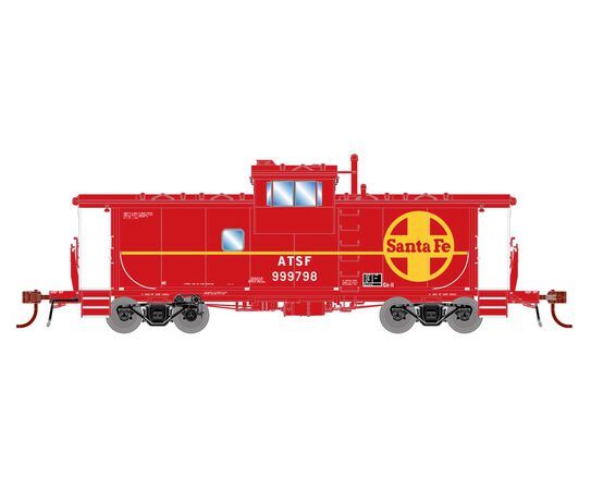 Athearn Genesis G78578 HO Scale ICC Caboose Santa Fe ATSF 999798 with Lights