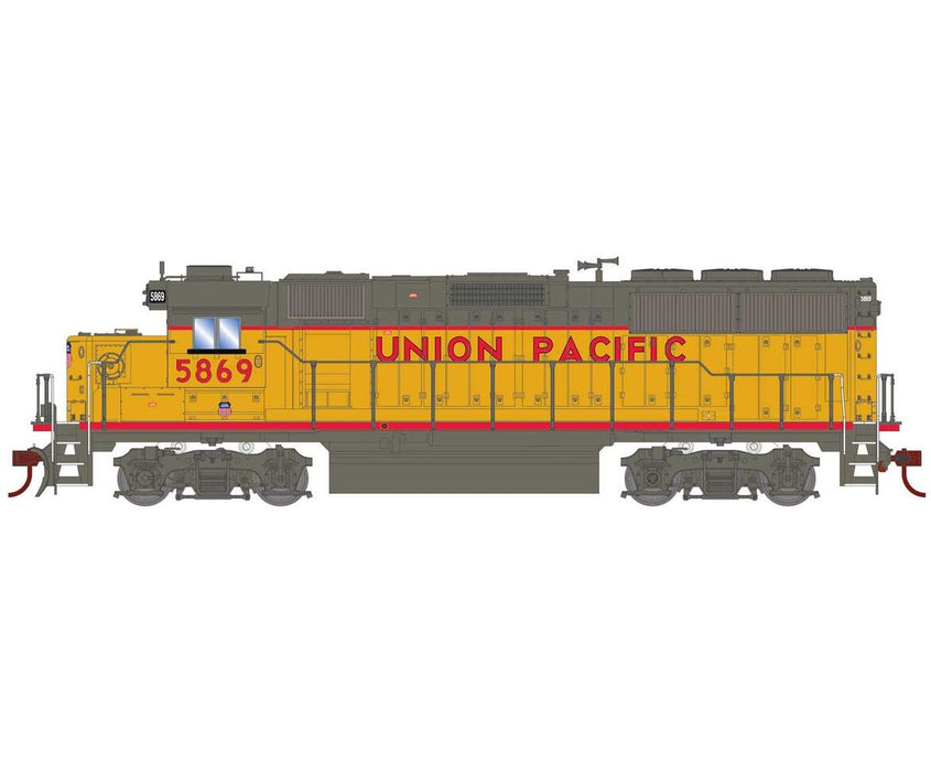 Athearn RTR 1051 HO Scale GP60 Diesel Union Pacific UP 5869 DCC/Sound