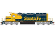 Athearn RTR 1229 HO Scale EMD  SD40-2 Santa Fe ATSF 5061 DC