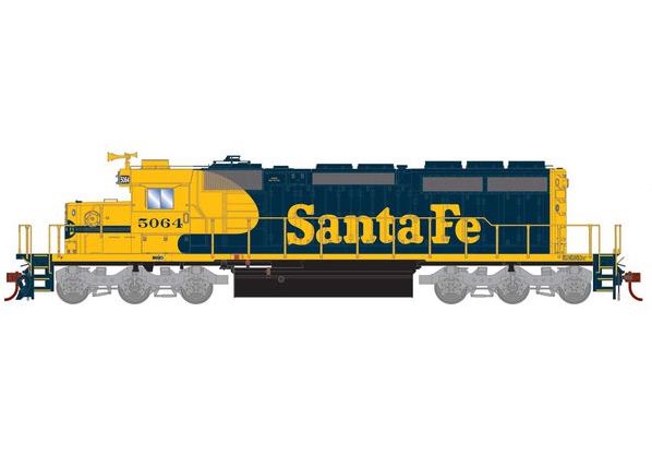 Athearn RTR 1227 HO Scale EMD  SD40-2 Santa Fe ATSF 5064 DC