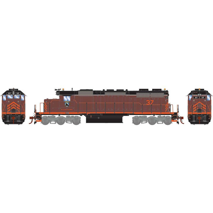 Athearn RTR 1430 HO Scale EMD SD38 McCloud River Railroad MR 37 DC