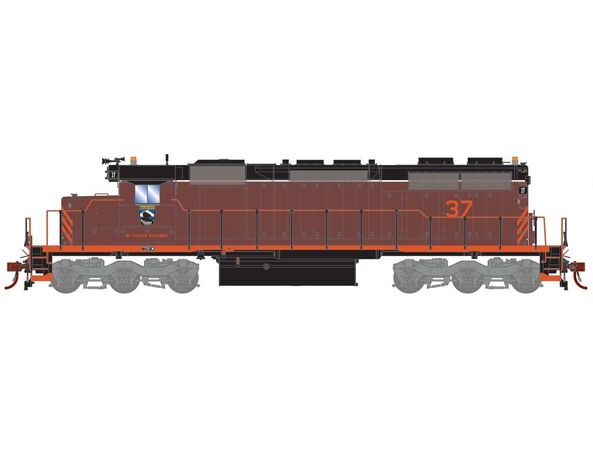 Athearn RTR 1430 HO Scale EMD SD38 McCloud River Railroad MR 37 DC ...