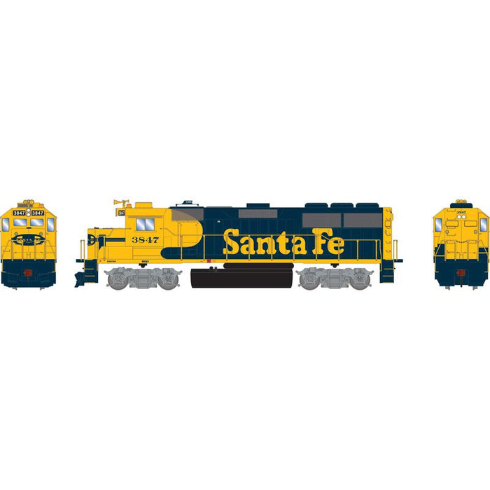 Athearn RTR 1503 HO Scale EMD GP50 Santa Fe ATSF 3847 DC