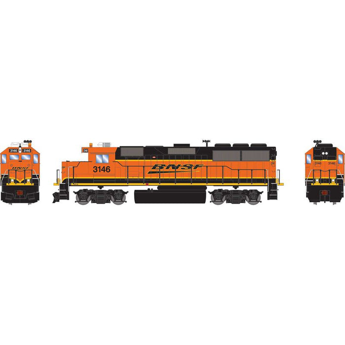 Athearn RTR 1520 HO Scale EMD GP50 BNSF 3146 DCC/Sound