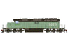 Athearn RTR 1813 HO Scale EMD SD40-2 Helm Leasing HLCX 8070 DCC/Sound Prime for Grime