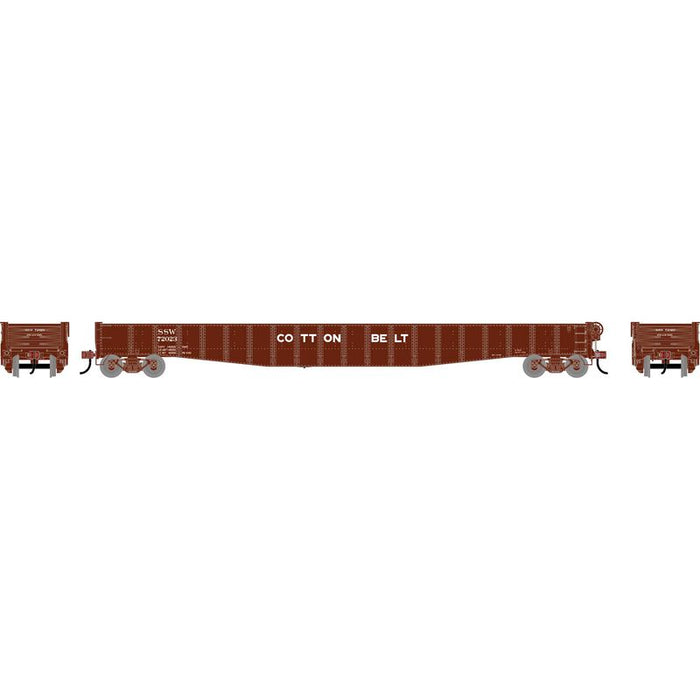 Athearn RTR 1944 HO Scale 65' Mill Gondola Cotton Belt SSW 72023