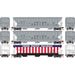 Athearn RTR 22263 HO Scale PS 4740 Covered Hopper Union Pacific UP 3-Pack