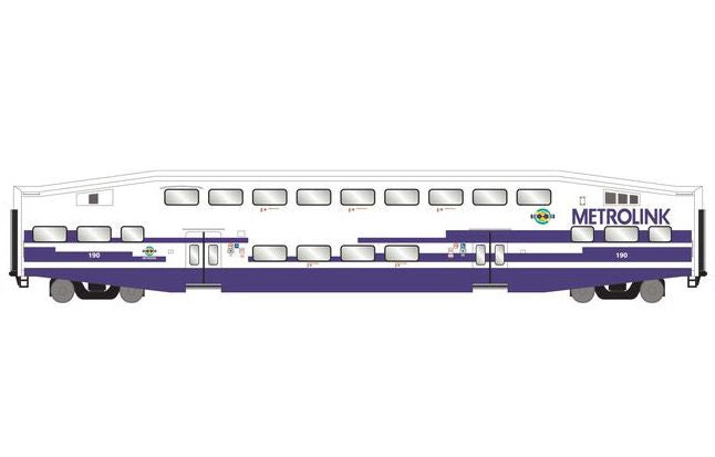 Athearn RTR 29705 HO Scale Bombardier Coach Metrolink As Delivered SCAX 190