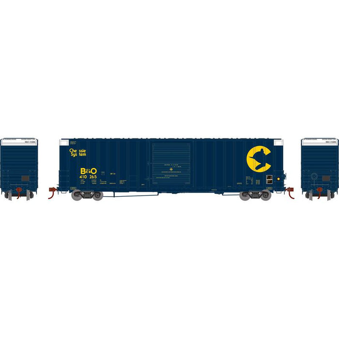 Athearn RTR 72833 HO Scale 60' ICC High Cube Boxcar Chessie System B&O ...