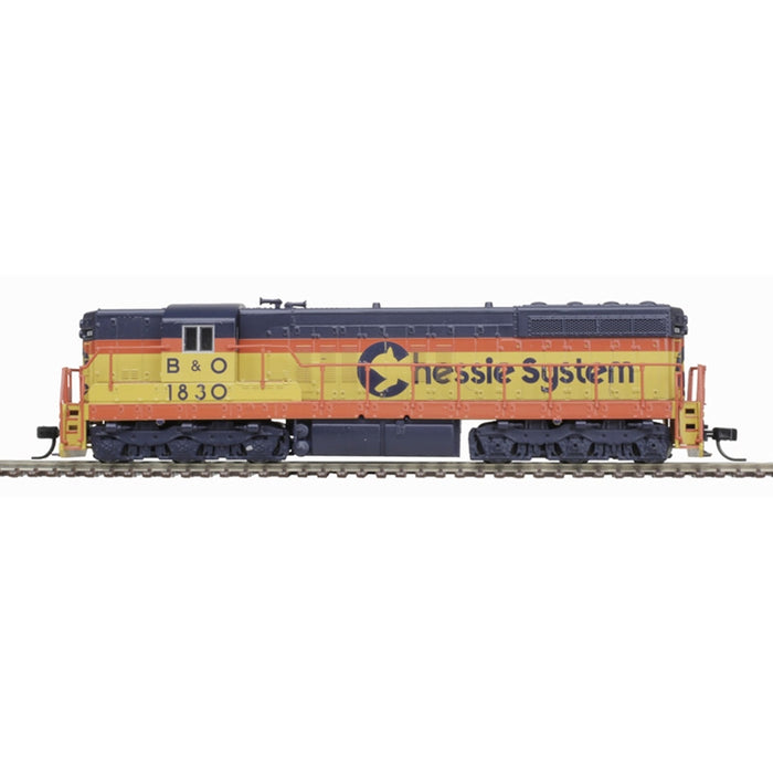 Atlas Gold 40005325 N Scale EMD SD7 Diesel Chessie System B&O 1830 DCC ...