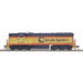 Atlas Gold 40005325 N Scale EMD SD7 Diesel Chessie System B&O 1830 DCC Sound