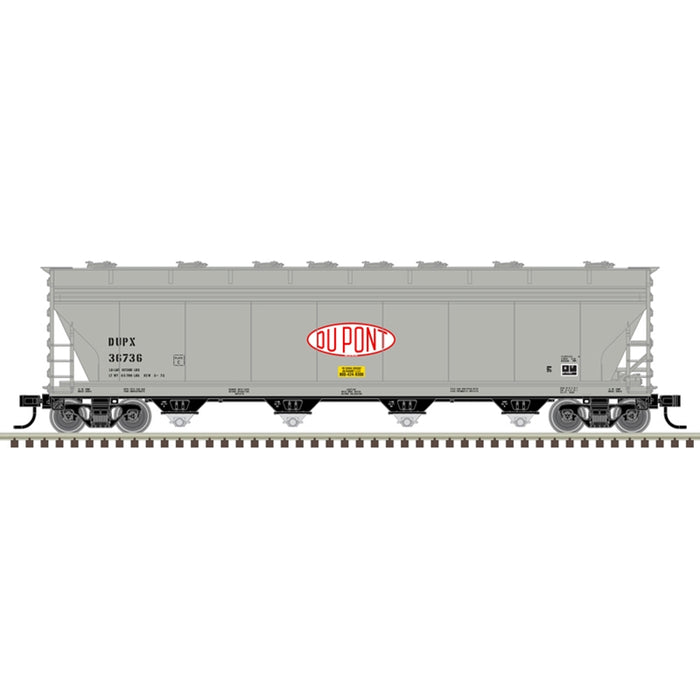 Atlas Master 20007374 HO Scale ACF 5250 Covered Hopper DuPont SHPX 36730