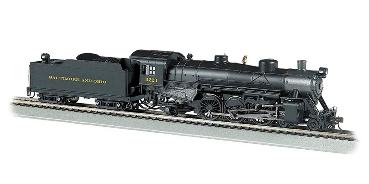 Bachmann 52903 HO Scale 4-6-2 USRA Light Pacific Steam Locomotive Balt ...