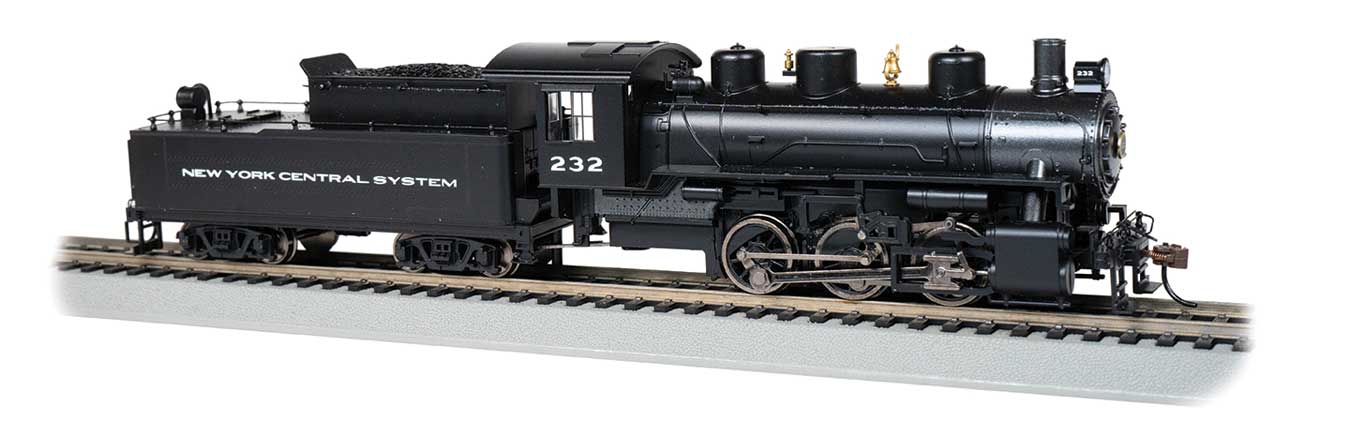 Bachmann 53802 HO Scale 0-6-0 USRA Steam Locomotive NYC 232 - DCC & Sound