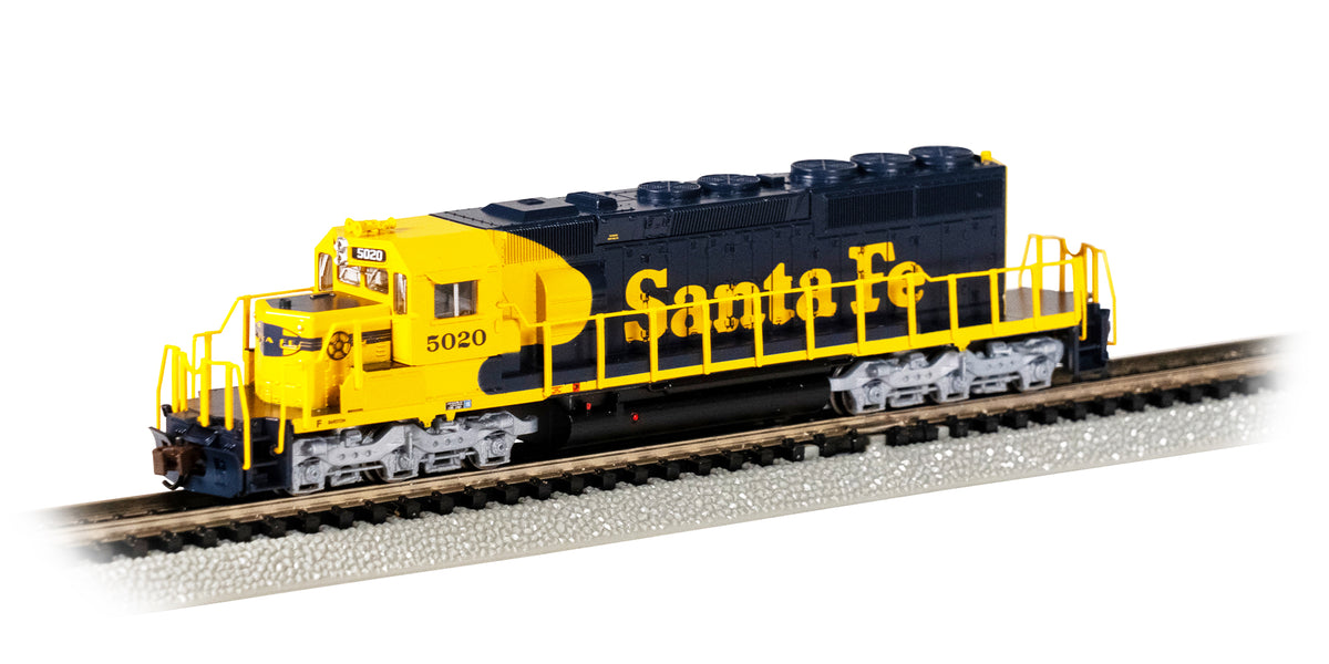 Bachmann 67074 N Scale EMD SD40-2 Diesel Santa Fe ATSF 5020 with DCC a ...