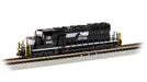 Bachmann 67076 N Scale EMD SD40-2 Diesel Norfolk Southern NS 6160 with DCC and Sound