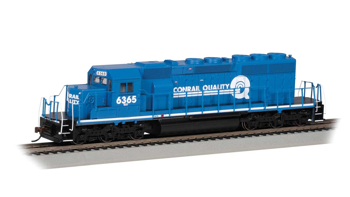 Bachmann 67207 HO Scale EMD SD40-2 Diesel Conrail Quality CR 6365 with ...