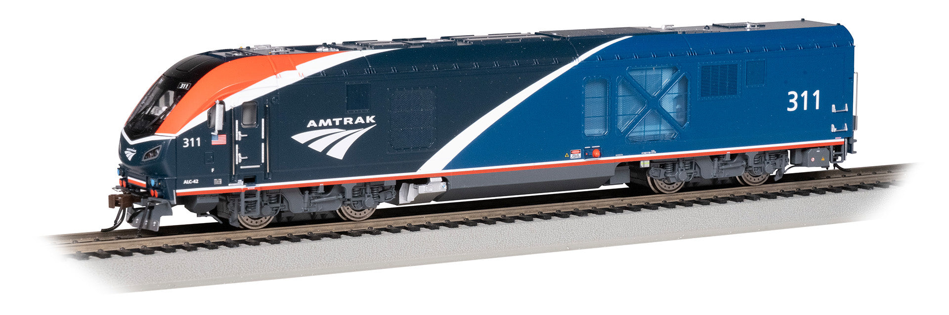 Bachmann 68305 HO Scale Siemens ALC-42 Charger Amtrak Phase VII 311 DCC WOWSound