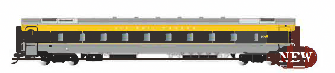 Bachmann 74559 N Scale Siemens Venture Coach Passenger Car VIA Busines ...