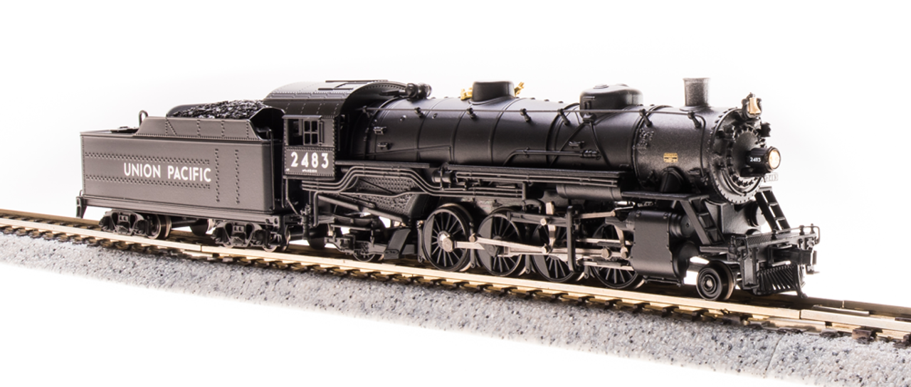 BLI 5984 N Scale 2-8-2 Mikado Steam Locomotive Union Pacific UP 2483 P ...