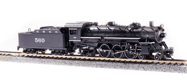 BLI 6245 N Scale 4-6-2 Pacific Steam Locomotive Gulf, Mobile & Ohio 56 ...