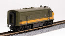 BLI 6844 N Scale EMD F3A Diesel Grand Trunk Western GTW 9009 Paragon4 DCC