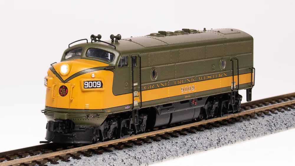 BLI 6844 N Scale EMD F3A Diesel Grand Trunk Western GTW 9009 Paragon4 DCC