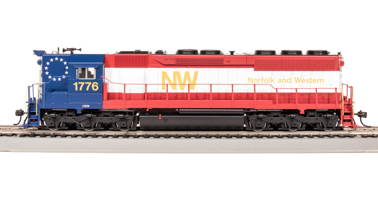 BLI 7942 HO Scale EMD SD45 Norfolk & Western (Bicentennial) N&W 1776 Paragon4 DCC