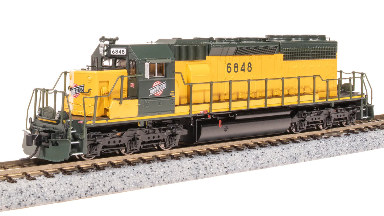 BLI 7955 N Scale EMD SD40-2 Chicago & North Western CNW 6848 Paragon4 DCC