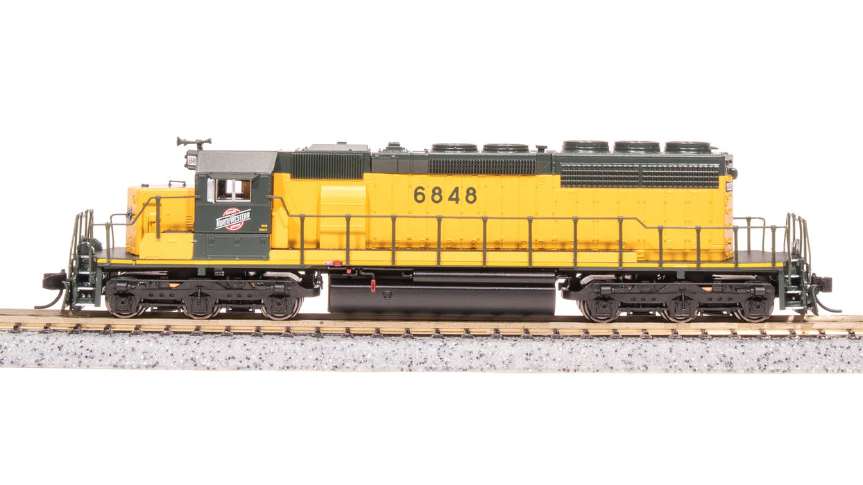 BLI 7955 N Scale EMD SD40-2 Chicago & North Western CNW 6848 Paragon4 DCC