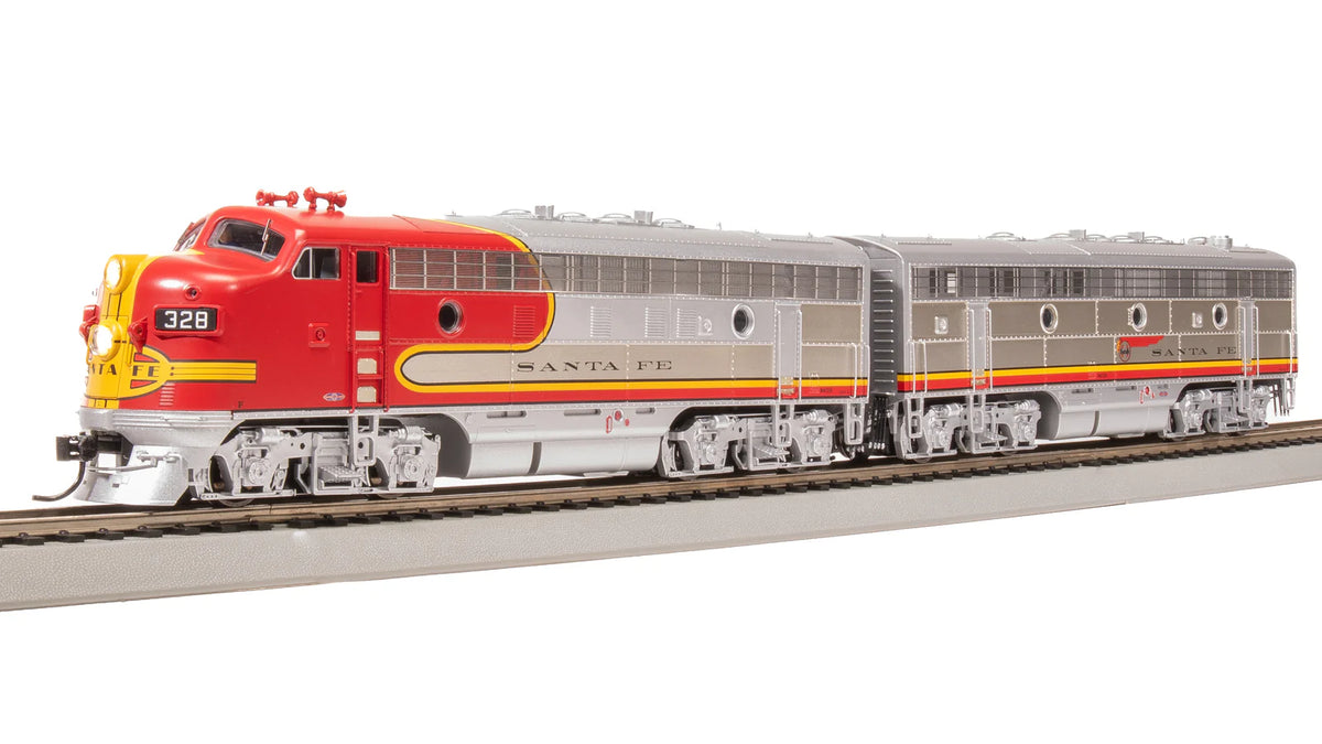 BLI 8190 HO Scale EMD F7A/B Set Santa Fe ATSF 328L/328A With Paragon4 ...